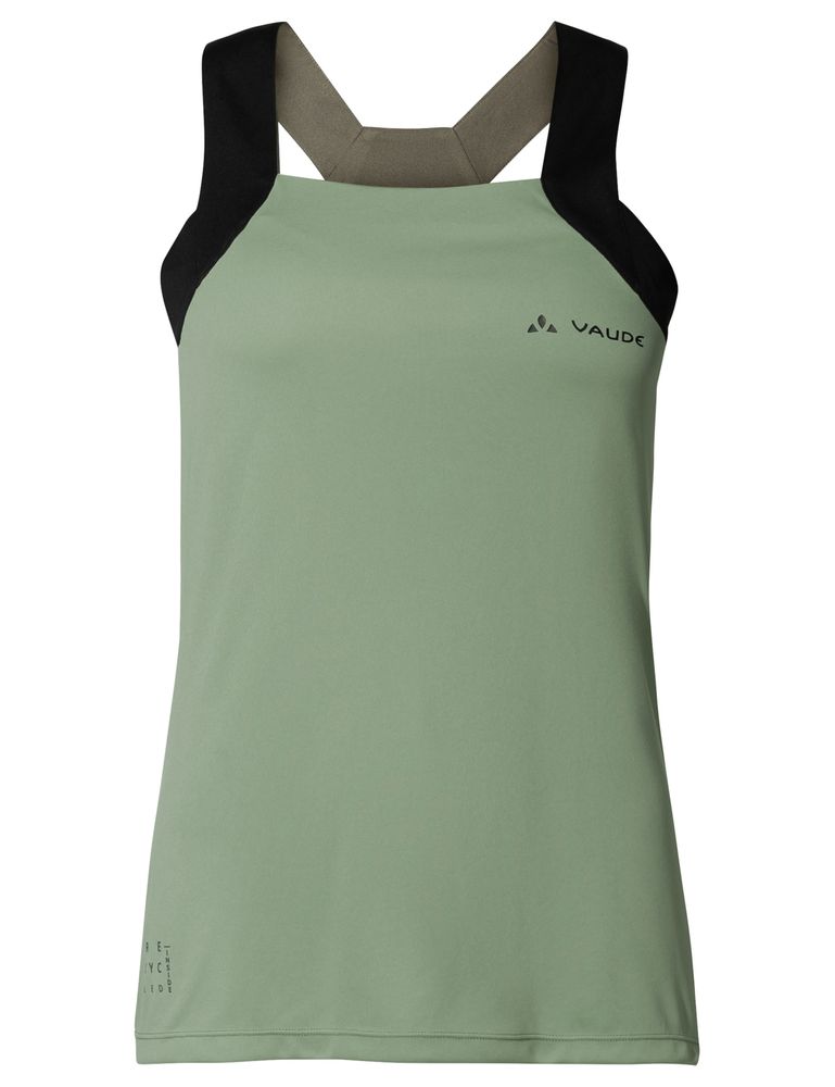 Vaude Women's Matera Top in willow green, Vorderansicht