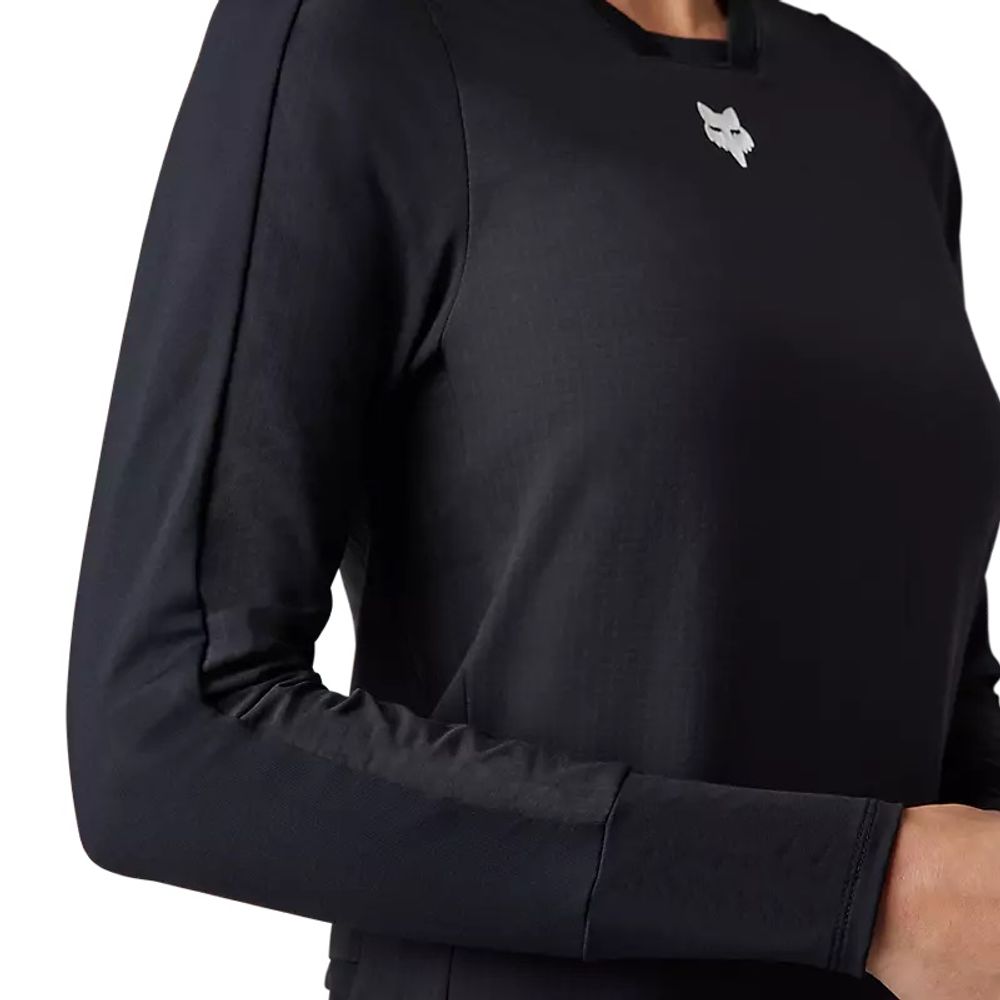 FOX W Defend Thermal Jersey - black