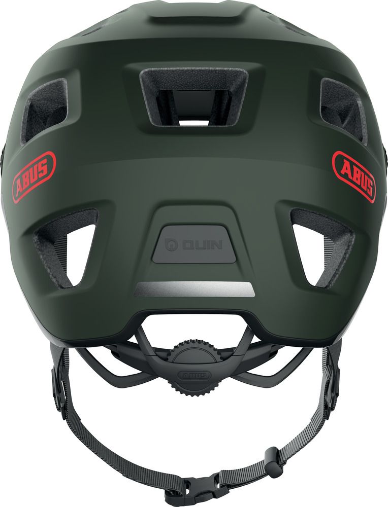 Abus MoDrop Fahrradhelm - 2. Wahl, Pine Green, Rückansicht