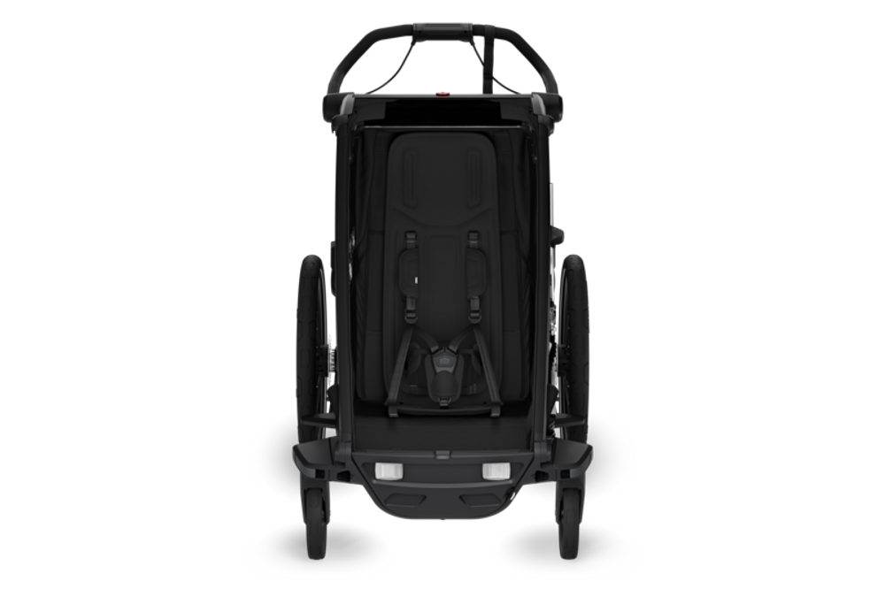 Thule Chariot Sport 2 Single, Black, Frontansicht