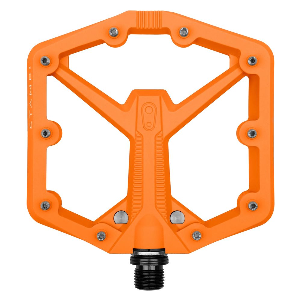 Crankbrothers Stamp 1 Gen 2 - Large, Plattform-Pedal - orange