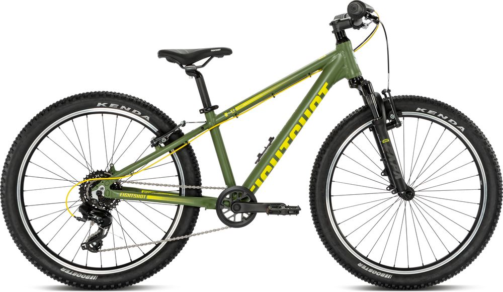 Eightshot X-Coady 24 FS, green, Seitenansicht