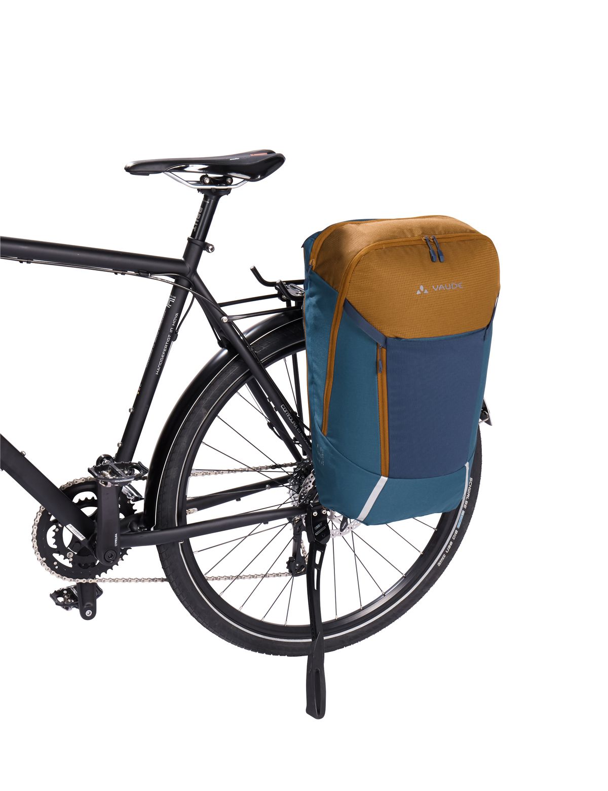 VAUDE Cycle 20 II,  2in1 Gepäckträgertasche und Rucksack - baltic sea/umbra