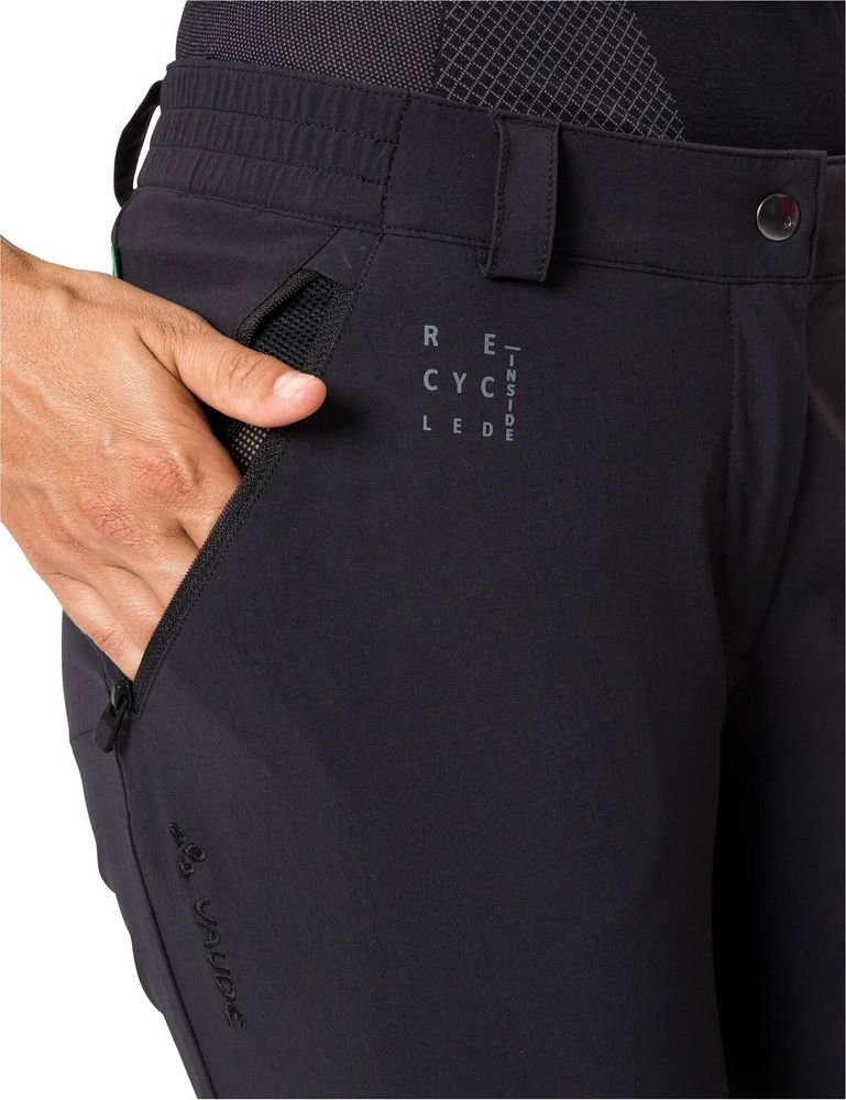 VAUDE Yaras ZO Pants lange Zip-off-Hose für Radfahren Damen Detail seitlich