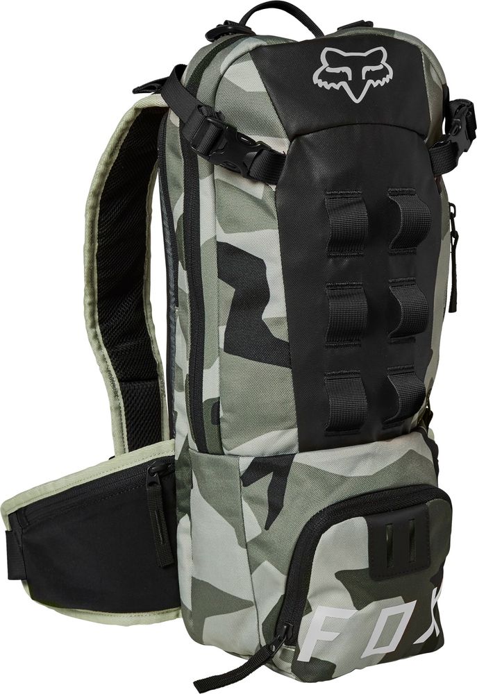 FOX Utility 10L Hydration Pack - green camo - Vorderansicht