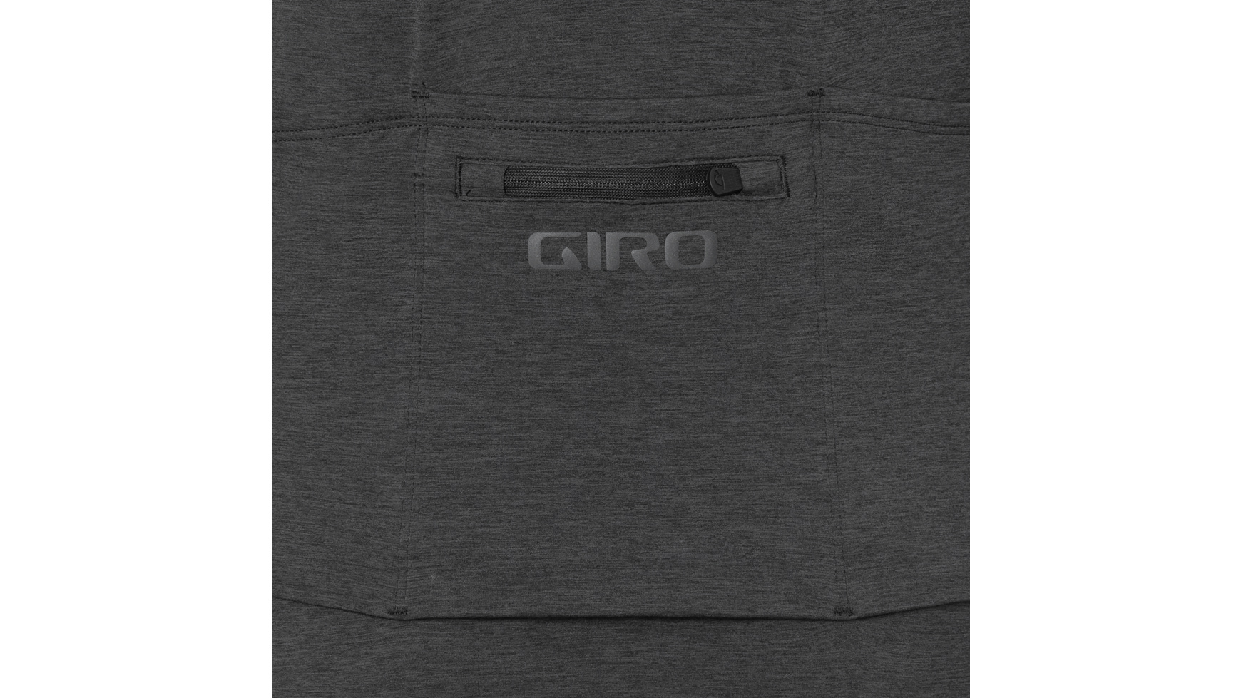 Giro M New Road LS Jersey, charcoal heather