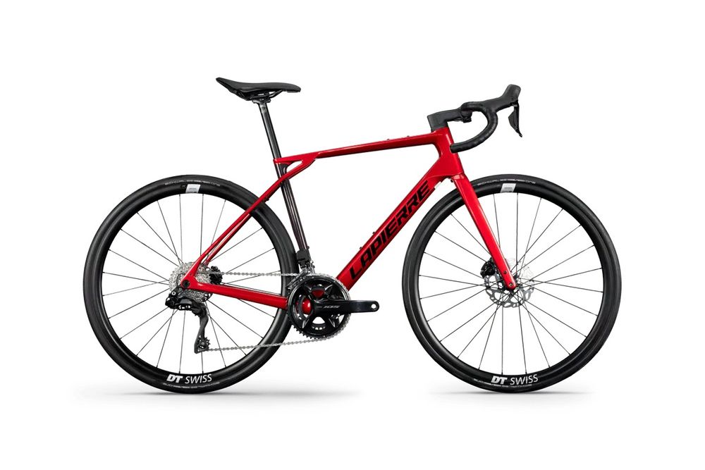 Lapierre Pulsium 6.0 2025, sensation red - glossy, Seitenansicht