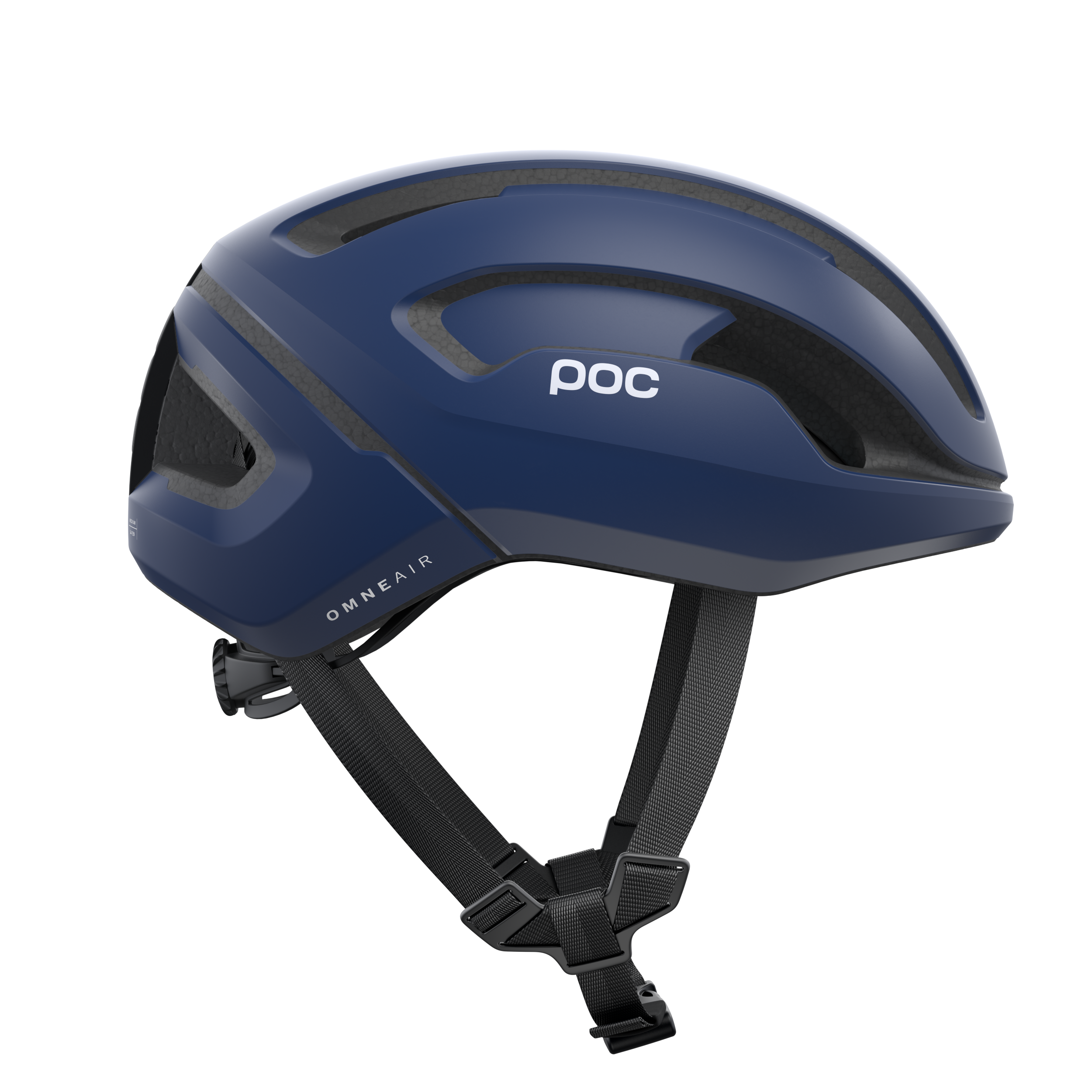 POC Omne AIR SPIN Fahrradhelm, Lead Blue Matt