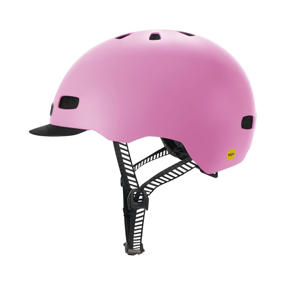 Nutcase Street Solid MIPS Helm - Powder Puff - Seitenansicht Links