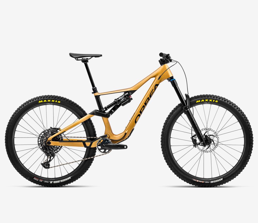 Orbea Rallon M10 MTB 2023 - Golden Sand-Night Black (Matt)