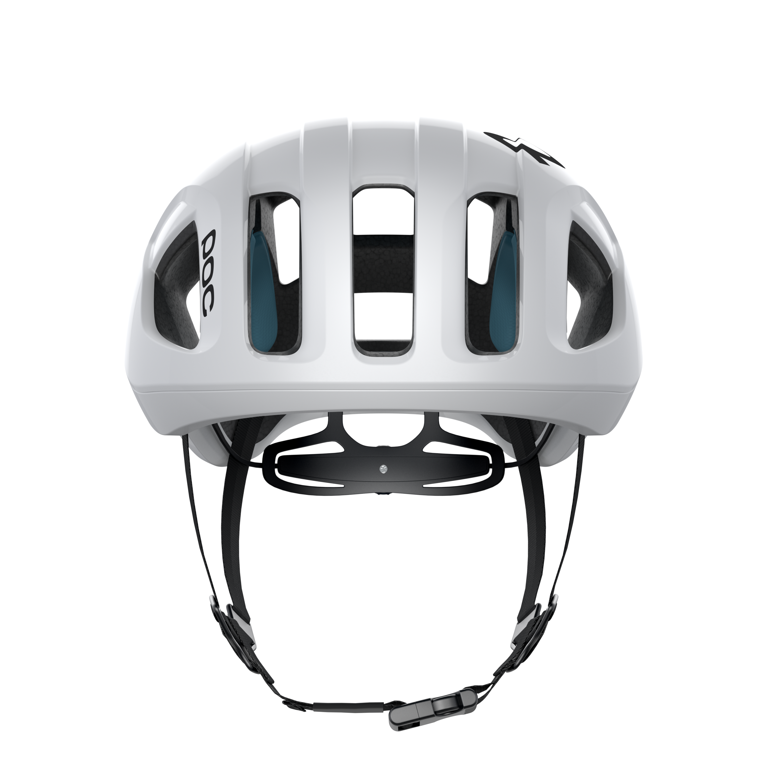 POC Ventral SPIN Fahrradhelm / hydrogen white raceday