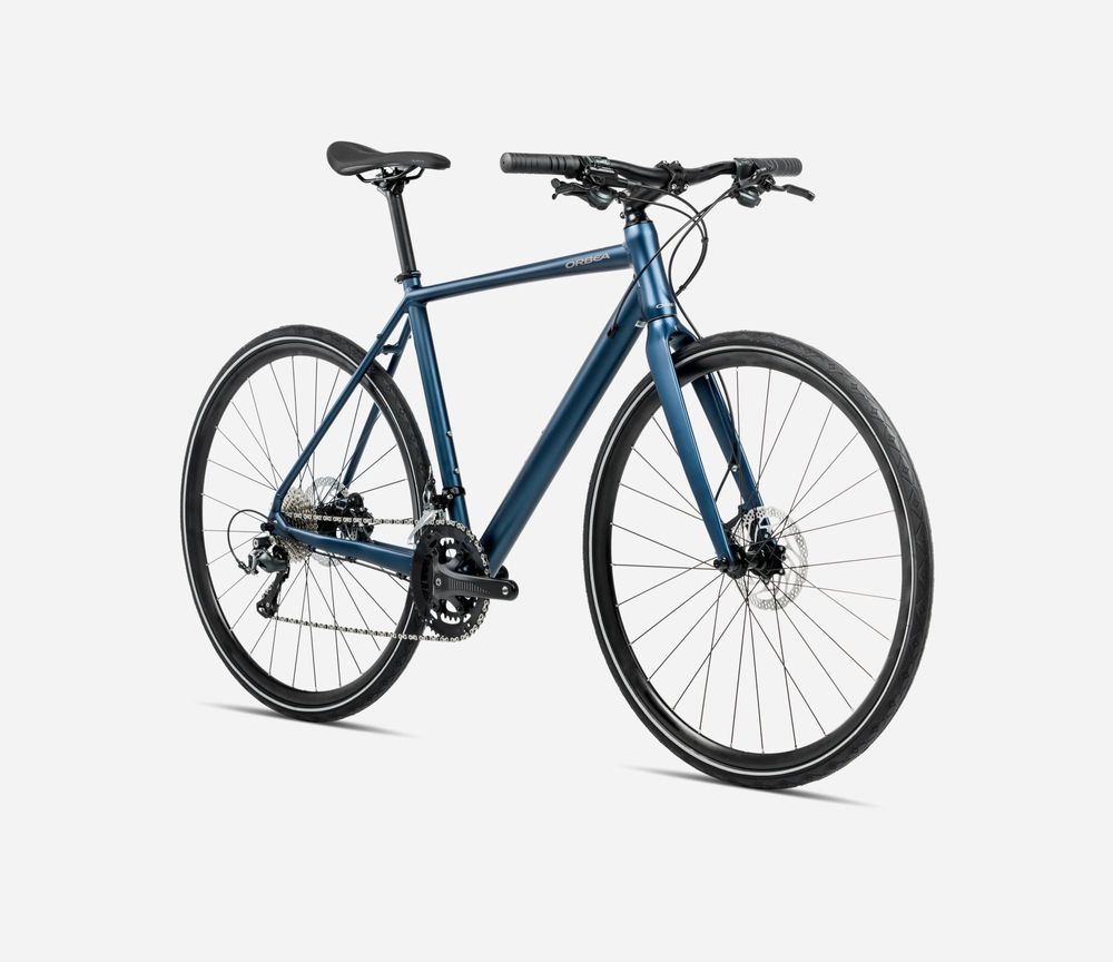 Orbea Vector 15 EQ 2025, Moondust Blue (Matt), Vorderansicht