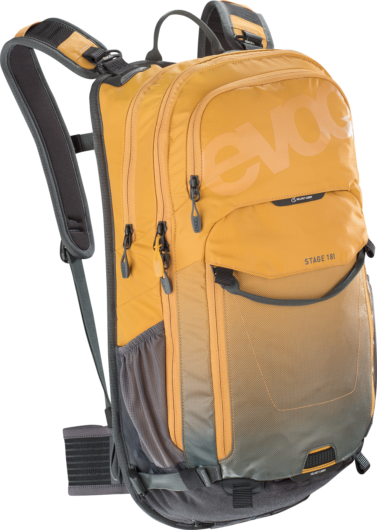 evoc Stage 18L Rucksack in loam/carbon grey