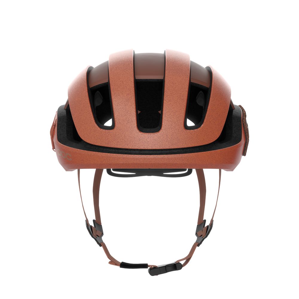 POC Omne Ultra MIPS Fahrradhelm, himalayan salt matt, Frontansicht