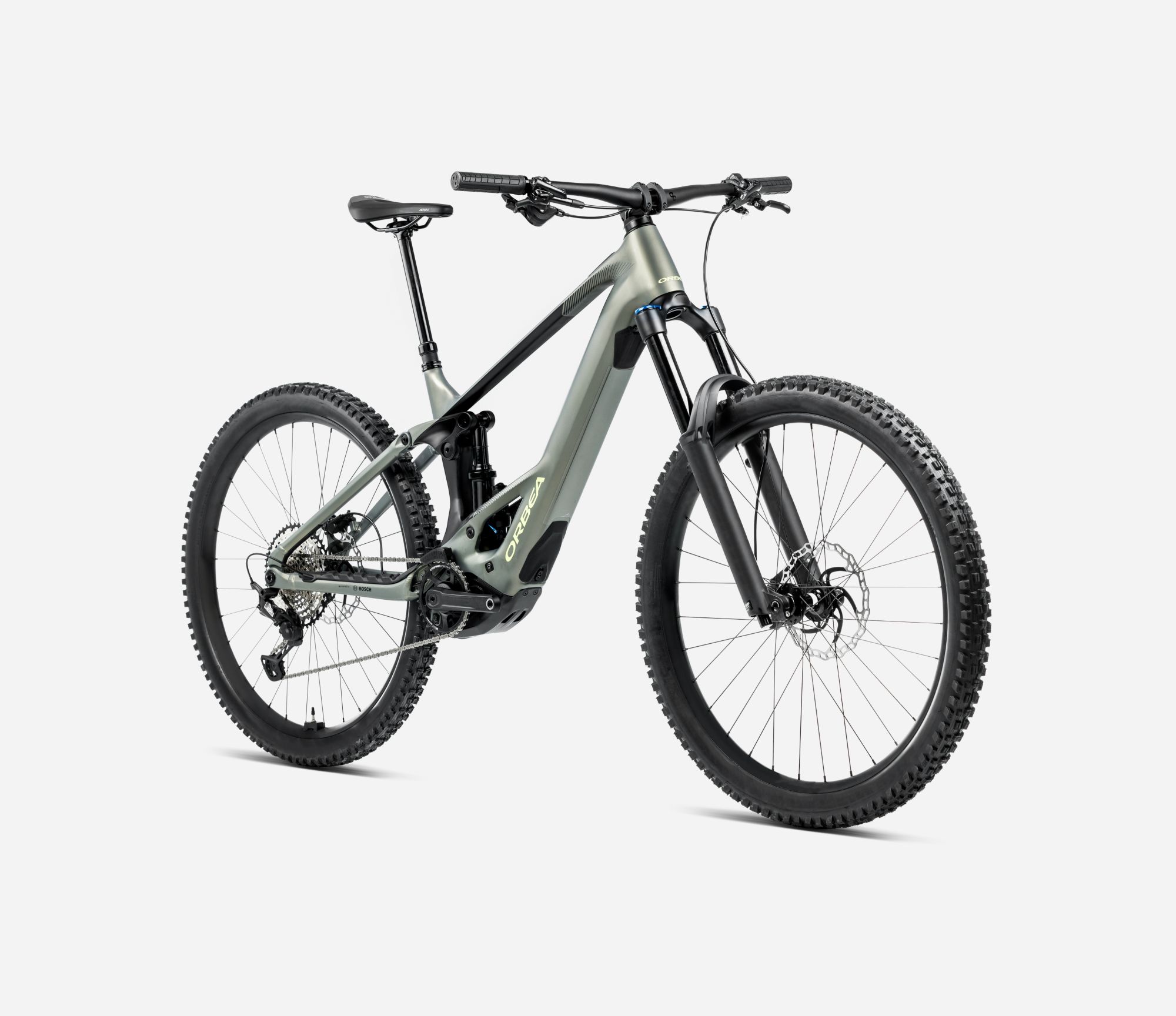 Orbea Wild H20 2025, Spaceship Green-Black (Matt), Vorderansicht