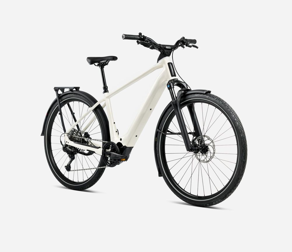 Orbea Kemen Tour 30 2025, Ivory White (Gloss), Vorderansicht