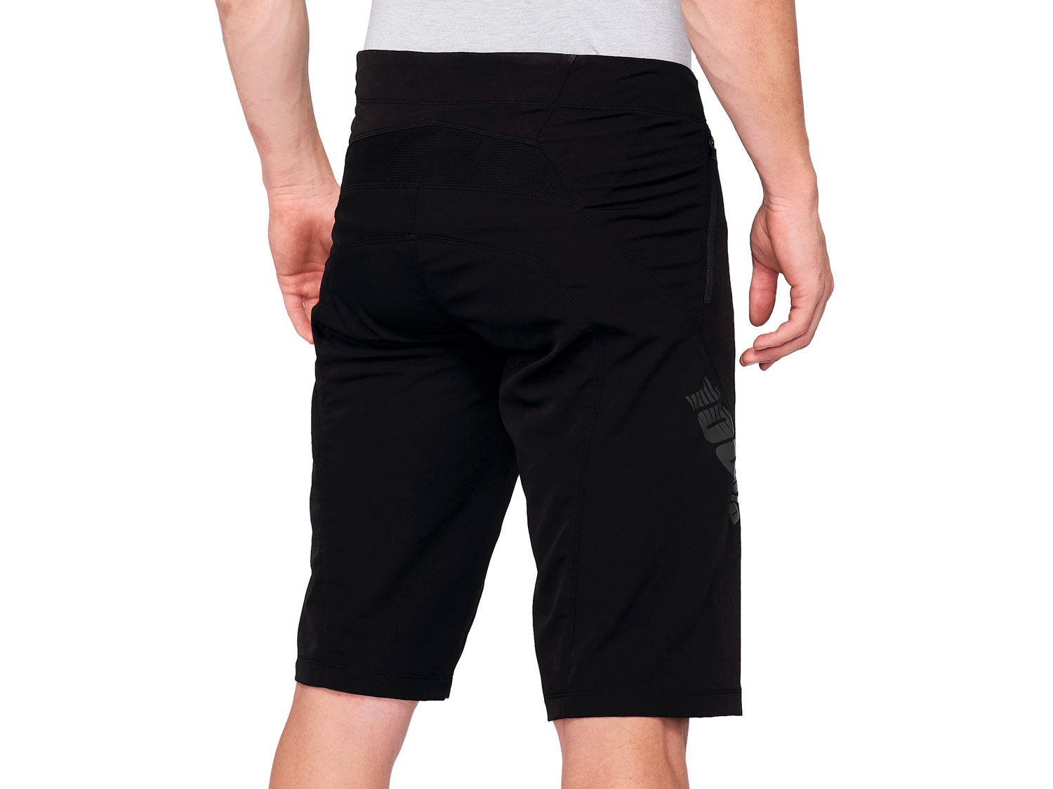 100% Airmatic Shorts - black