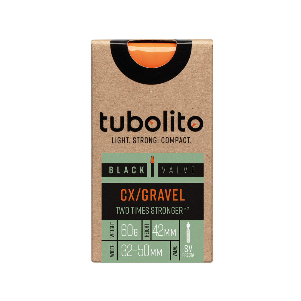 Tubolito CX/Gravel-All black Schlauch, SV42