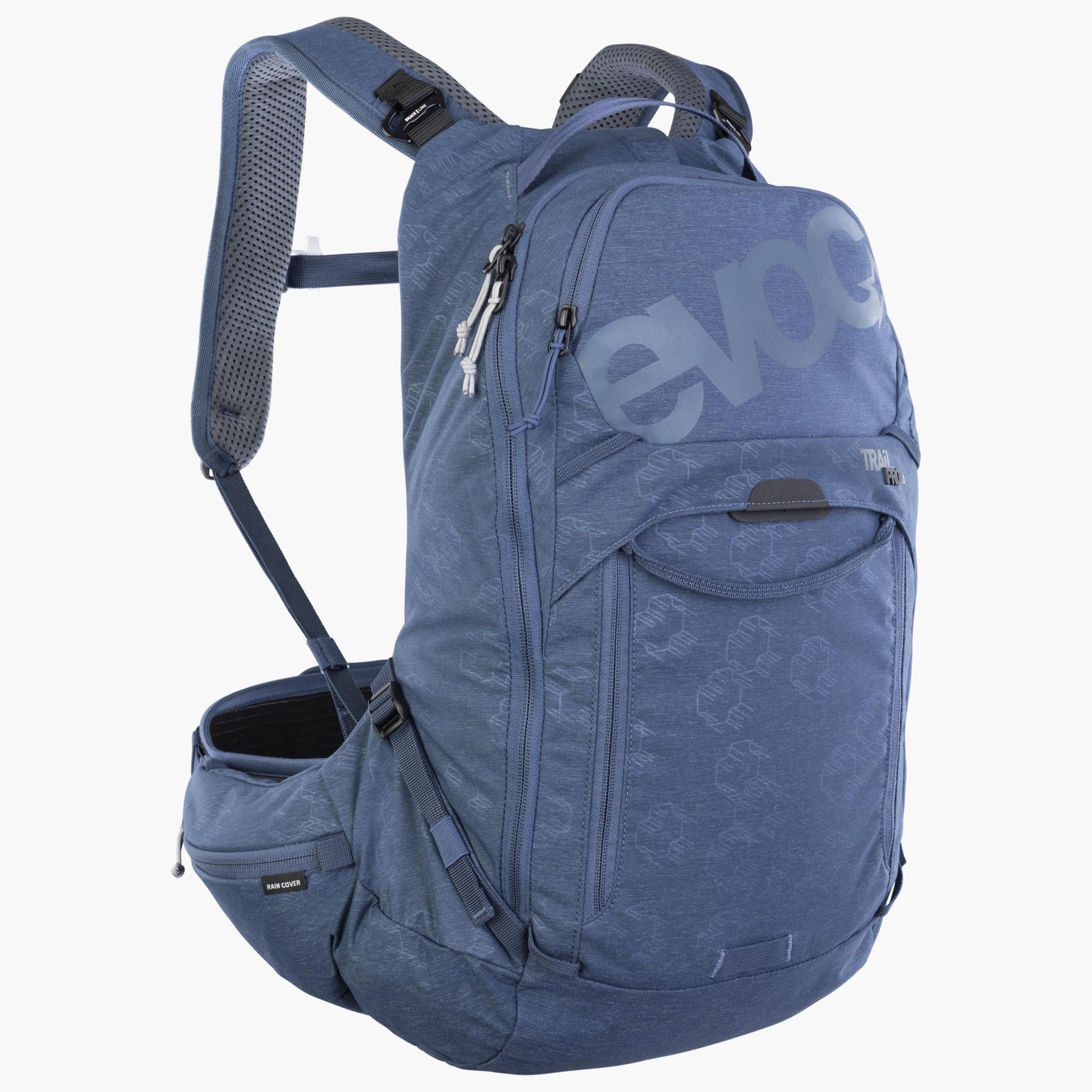 evoc Trail Pro 16L Protektorrucksack - Denim