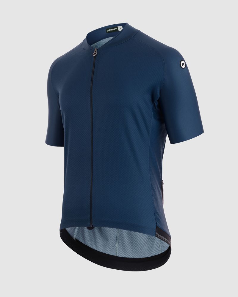 ASSOS Mille GT Jersey C2 Evo Herren Jersey, stone blue, Seitenansicht links