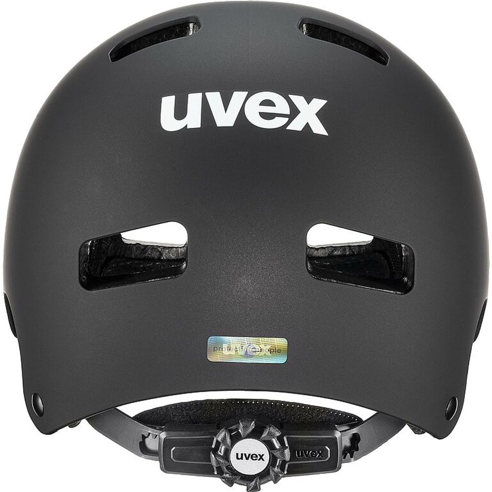 uvex kid 3 cc Kinderhelm, black matt, Rückansicht