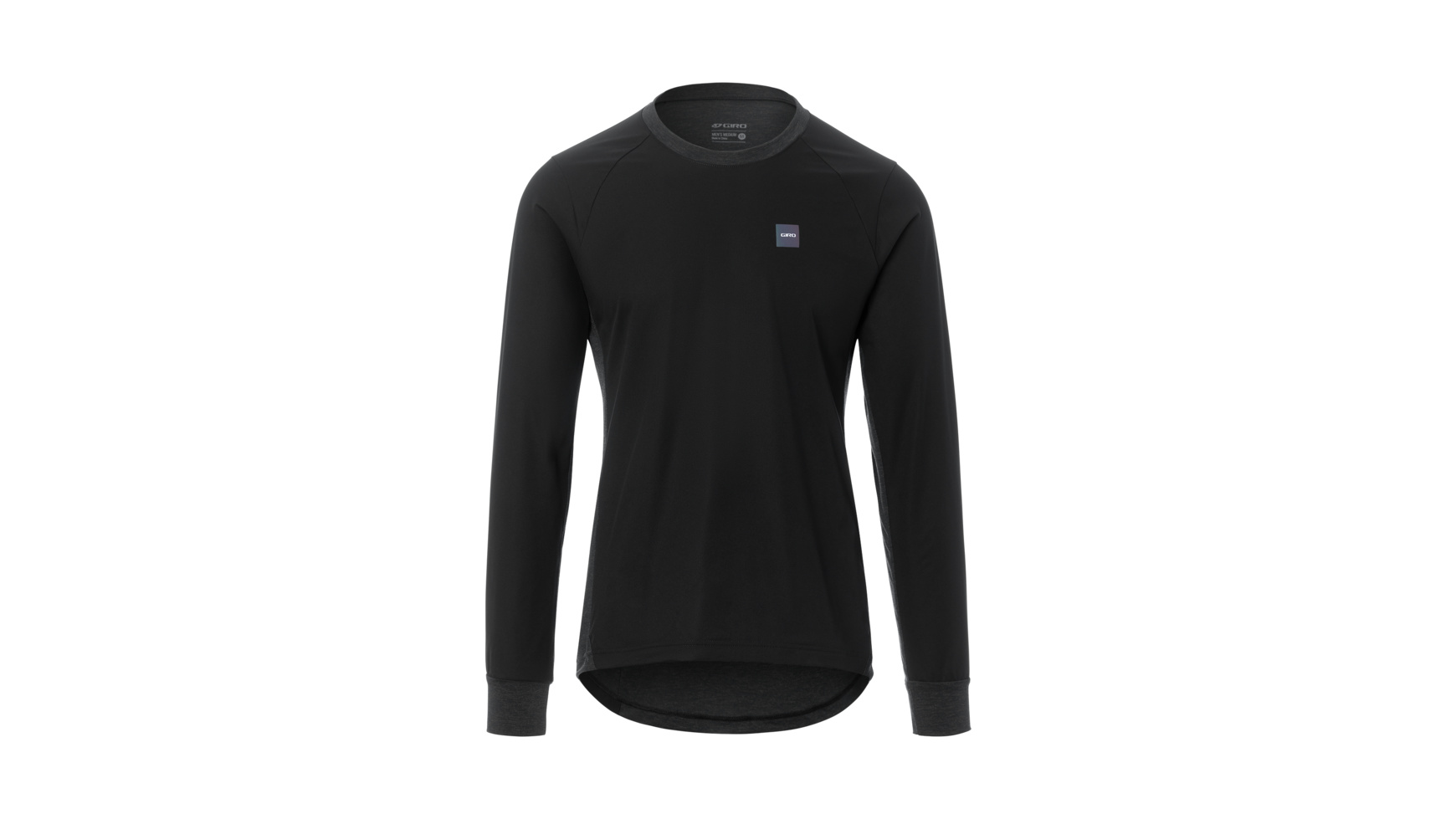 Giro M Roust LS Wind Jersey, black/grey