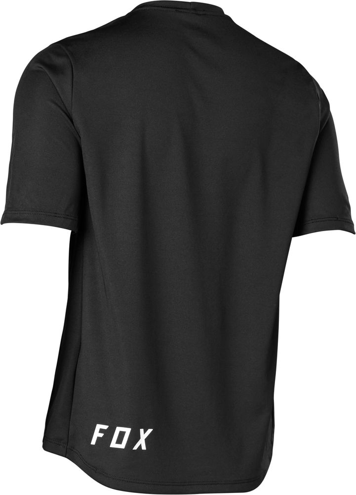 Fox Youth Defend SS Jersey Shirt -black, Rückansicht