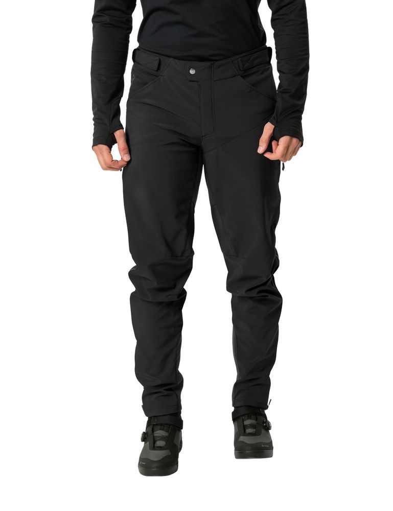 VAUDE Men's Qimsa Softshell Pants II - black/black