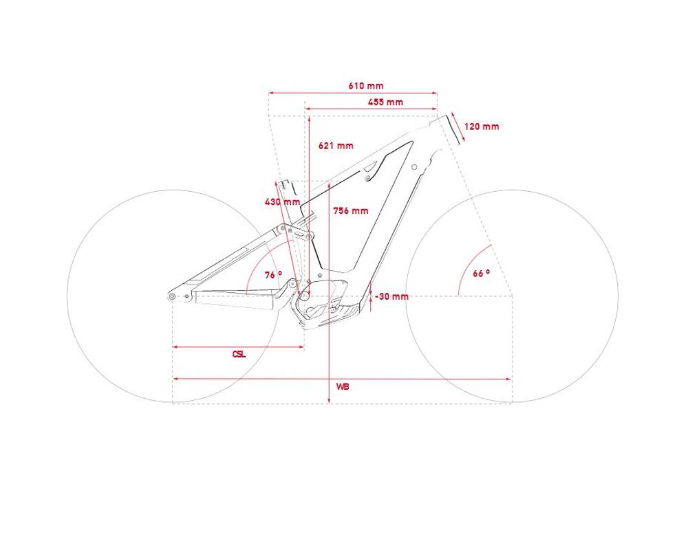 Ghost E-ASX 130 Essential 2023 - Größe M