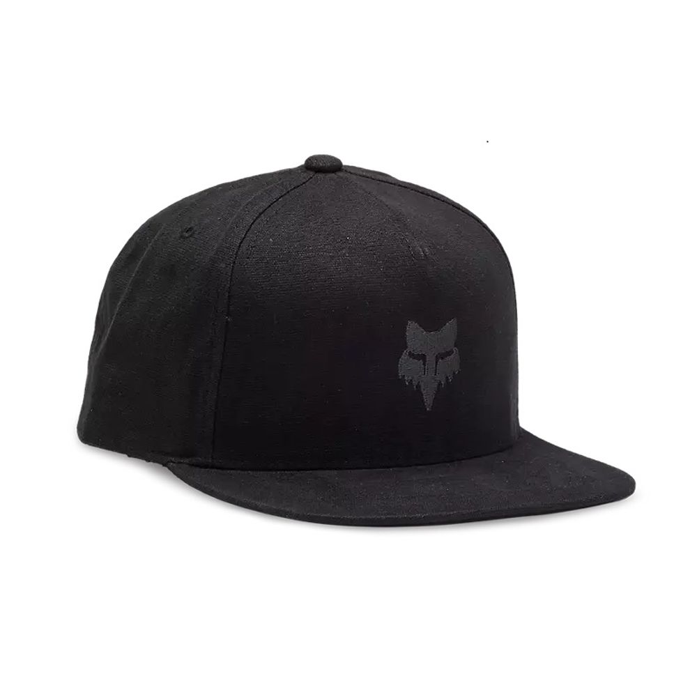 Fox Head Snapback-Kappe - Schwarz - Frontansicht