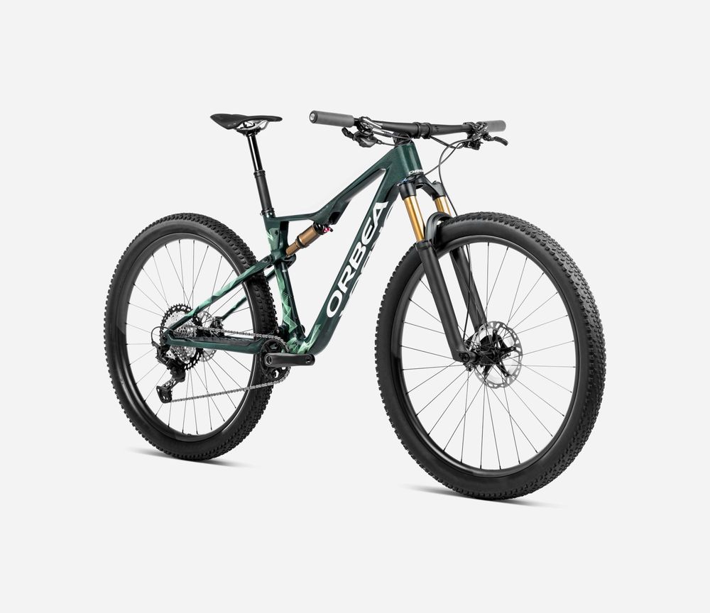 Orbea Oiz M-Pro 2025 - Oft Forest Green-Green Mint (Gloss)