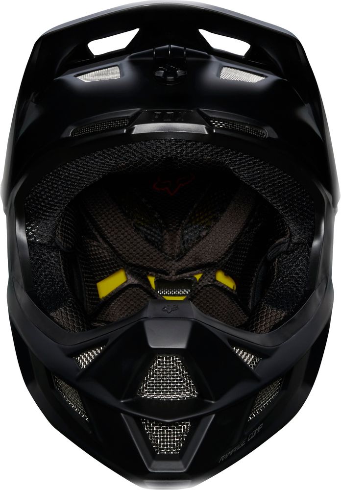 black, FOX - RAMPAGE COMP HELMET MT BLK, Vorderansicht