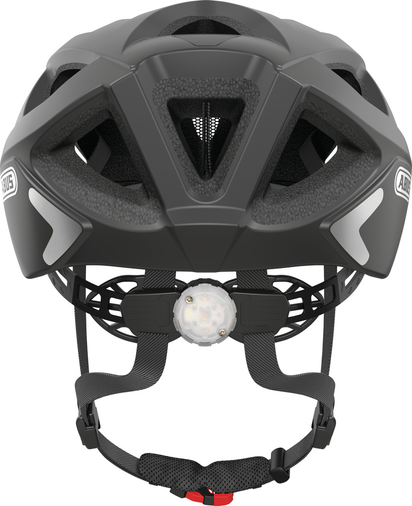 Abus ADURO 2.0 Fahrradhelm/ titan/ Rückansicht