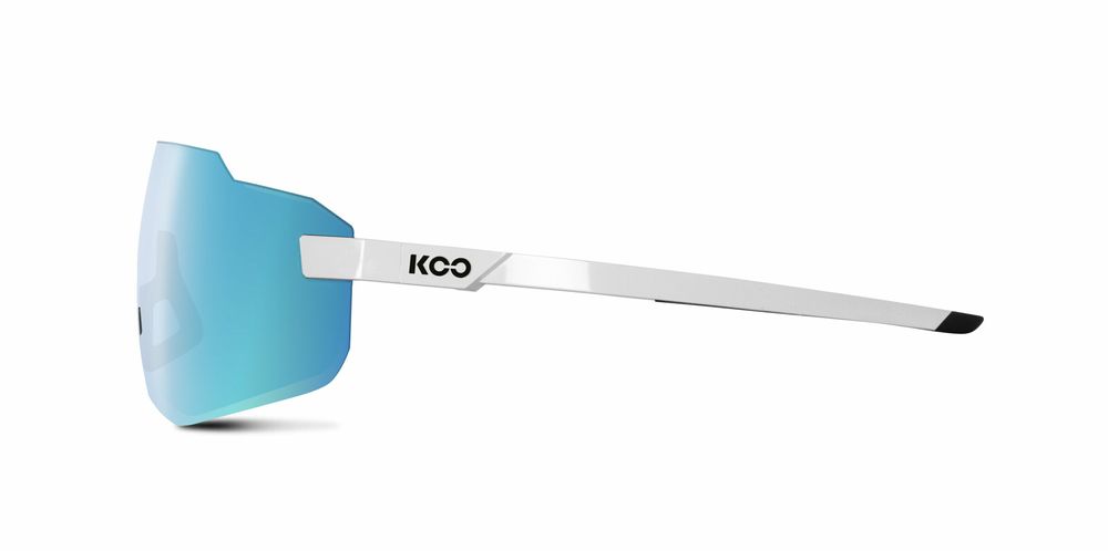 KOO SUPERNOVA Sonnenbrille - White Turquoise - Seitenansicht