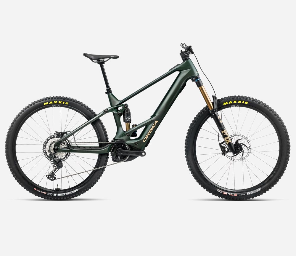 Orbea Wild M-Team 2025, Forest Green, Seitenansicht