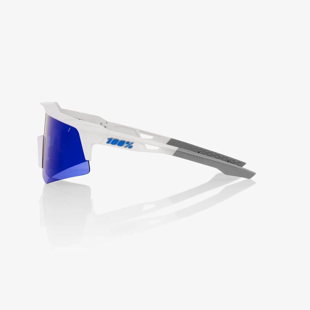 100% Speedcraft XS - Multilayer Mirror Lens Sonnenbrille, matte white