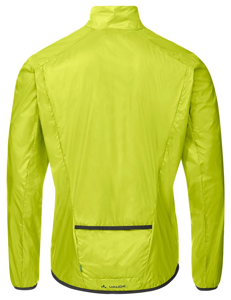 Vaude Men's Matera Air Jacket Windjacke in bright green Rückansicht