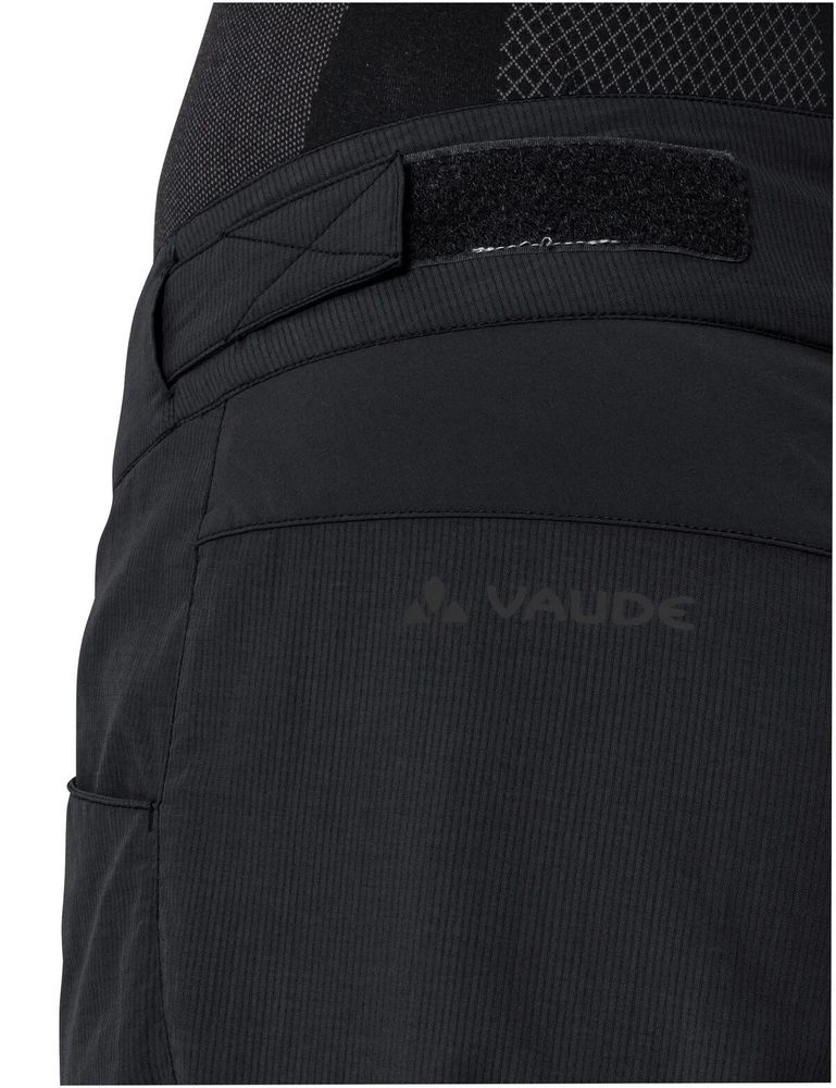 Vaude Men's Tamaro Shorts II Radshorts in black, Detail seitlich