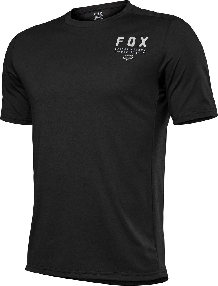 FOX Ranger SS DR Jersey Crys- black, Seitenansicht