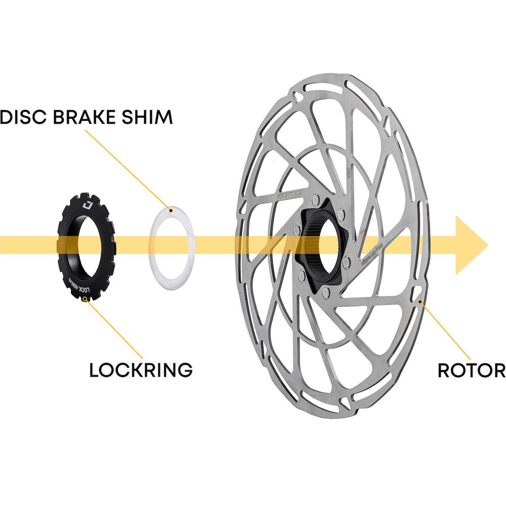 Jagwire Lockring für Centerlock Bremsscheiben