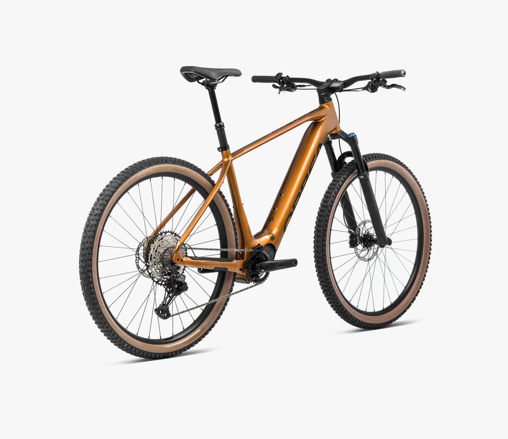 Orbea Urrun 40 2024, Leo Orange (Gloss) - Black (Matt), Rückansicht