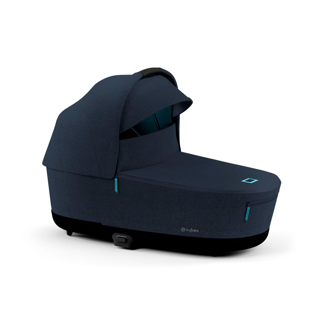 Cybex PRIAM Lux Kinderwagenaufsatz Plus, Midnight Blue Plus, Seitenansicht