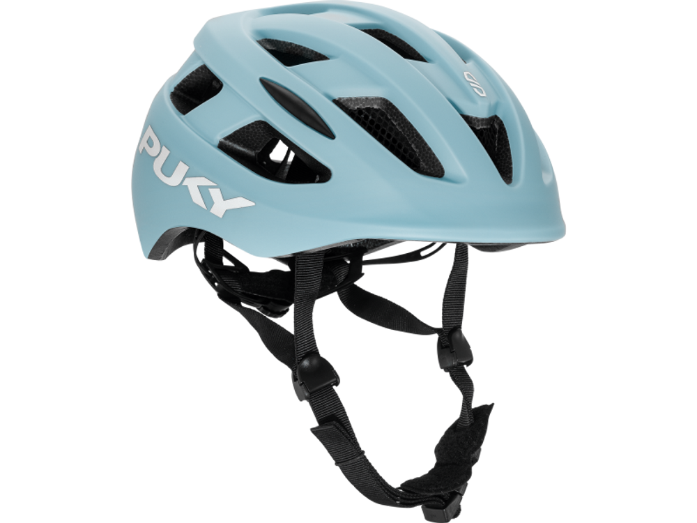 Puky Helmet S, retro blue, Vorderansicht