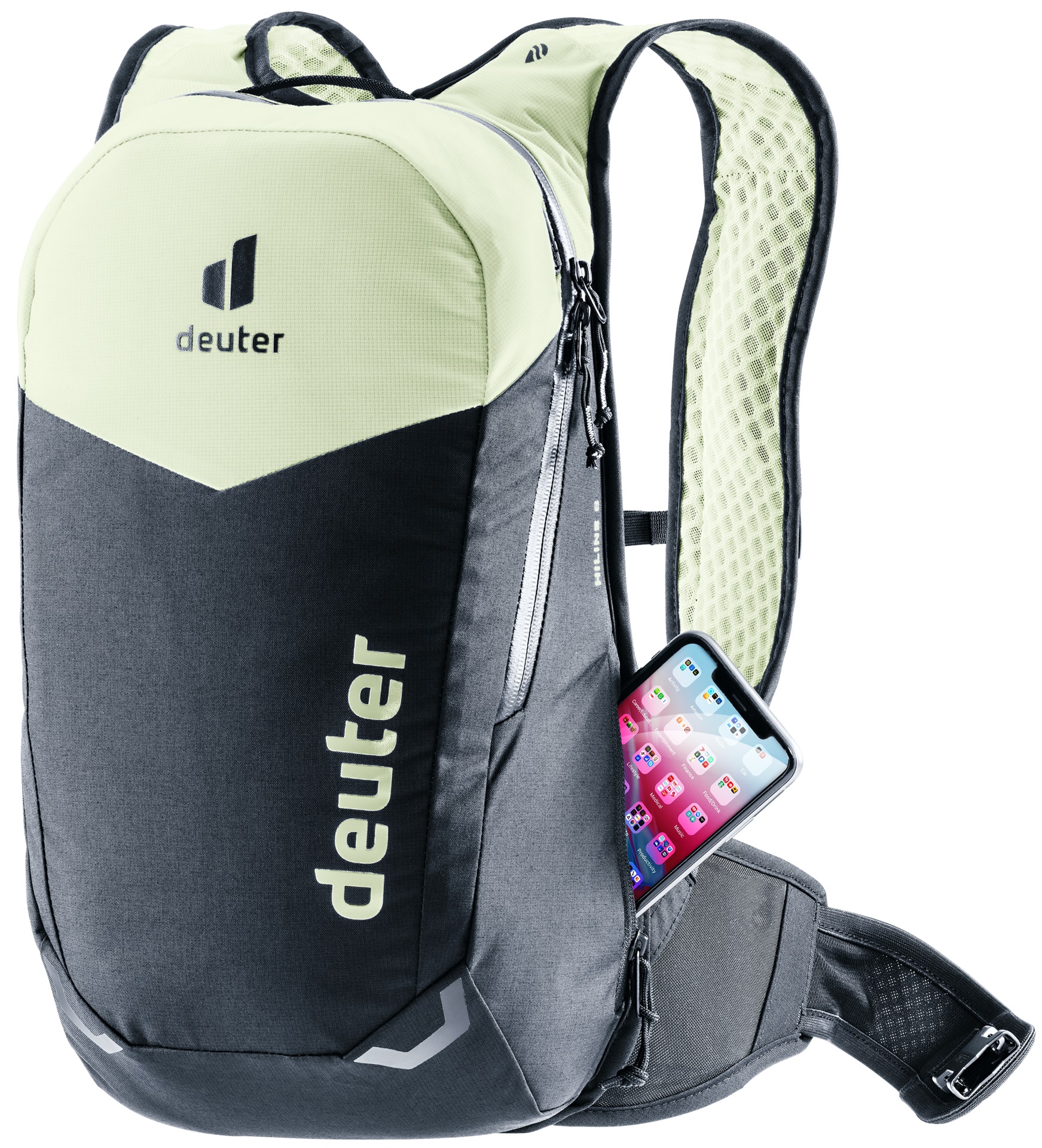 deuter Hiline 8 Fahrradrucksack - 	phosphor-black