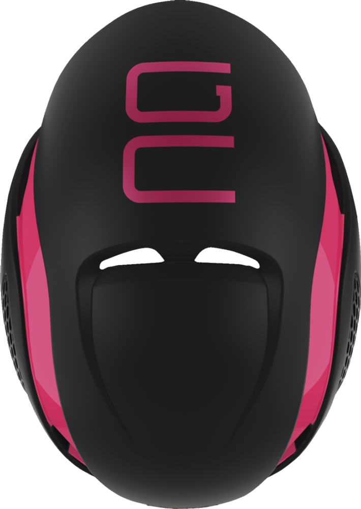 Abus GAMECHANGER Fahrradhelm, fuchsia pink, Draufsicht