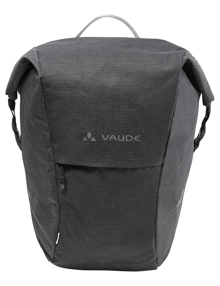 Vaude Road Master Roll-It Luminum praktische Fahrrad-Einzeltasche für Beruf und Freizeit von vorne