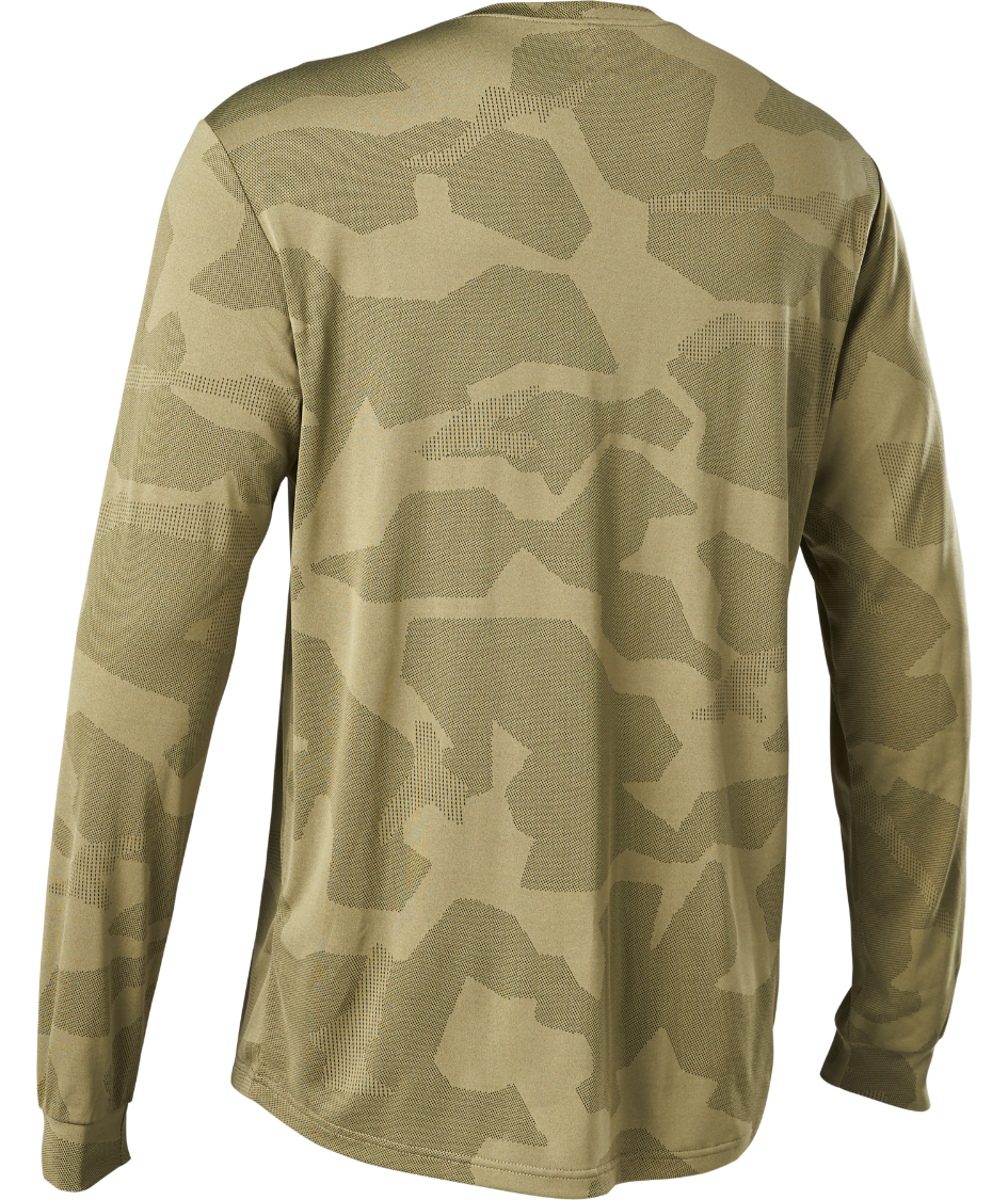 Fox Ranger Tru Dri LS Jersey - bark