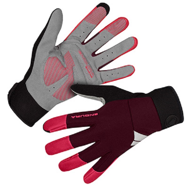 Endura Damen Windchill Handschuh - Aubergine