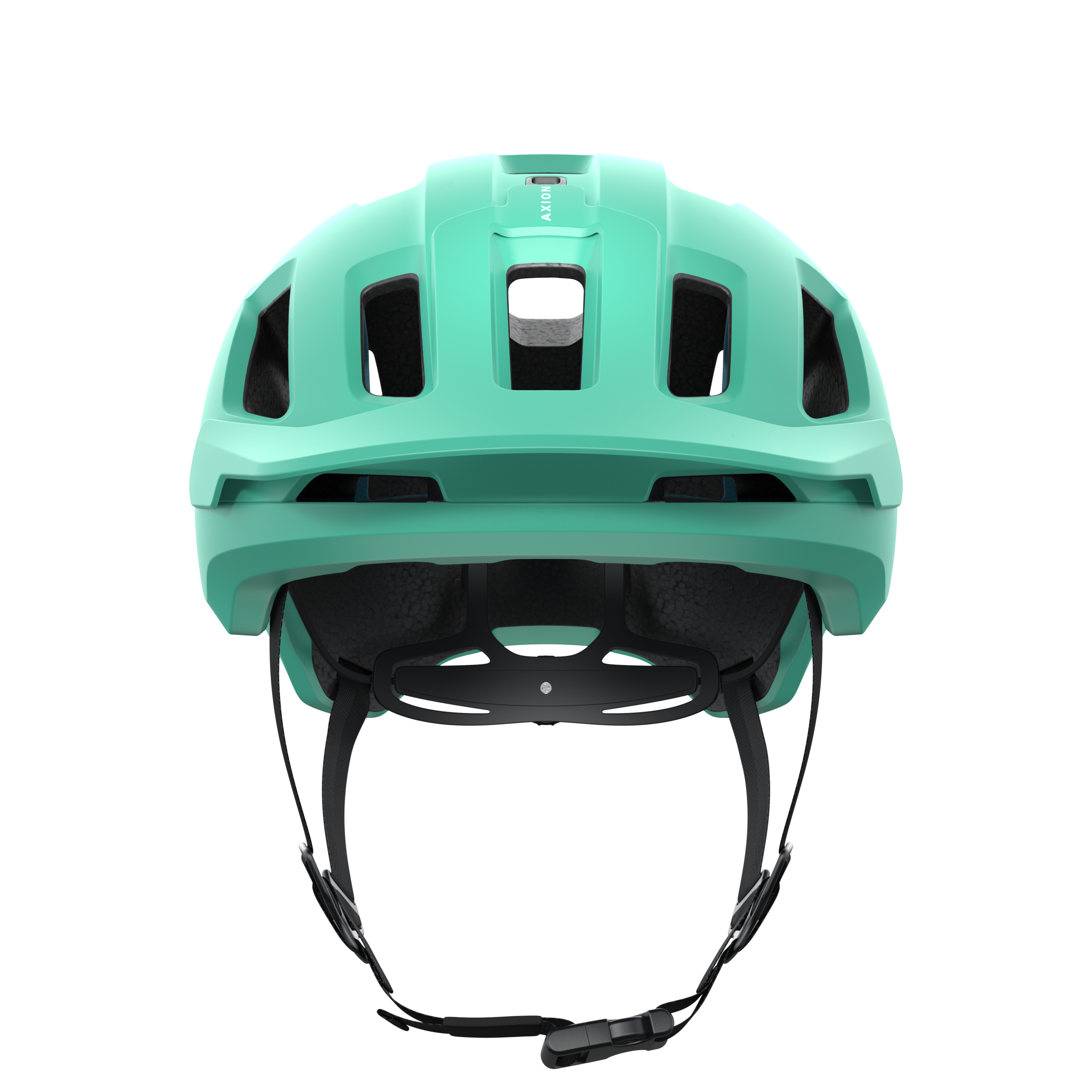 POC Axion SPIN Fahrradhelm - Fluorite Green Matt