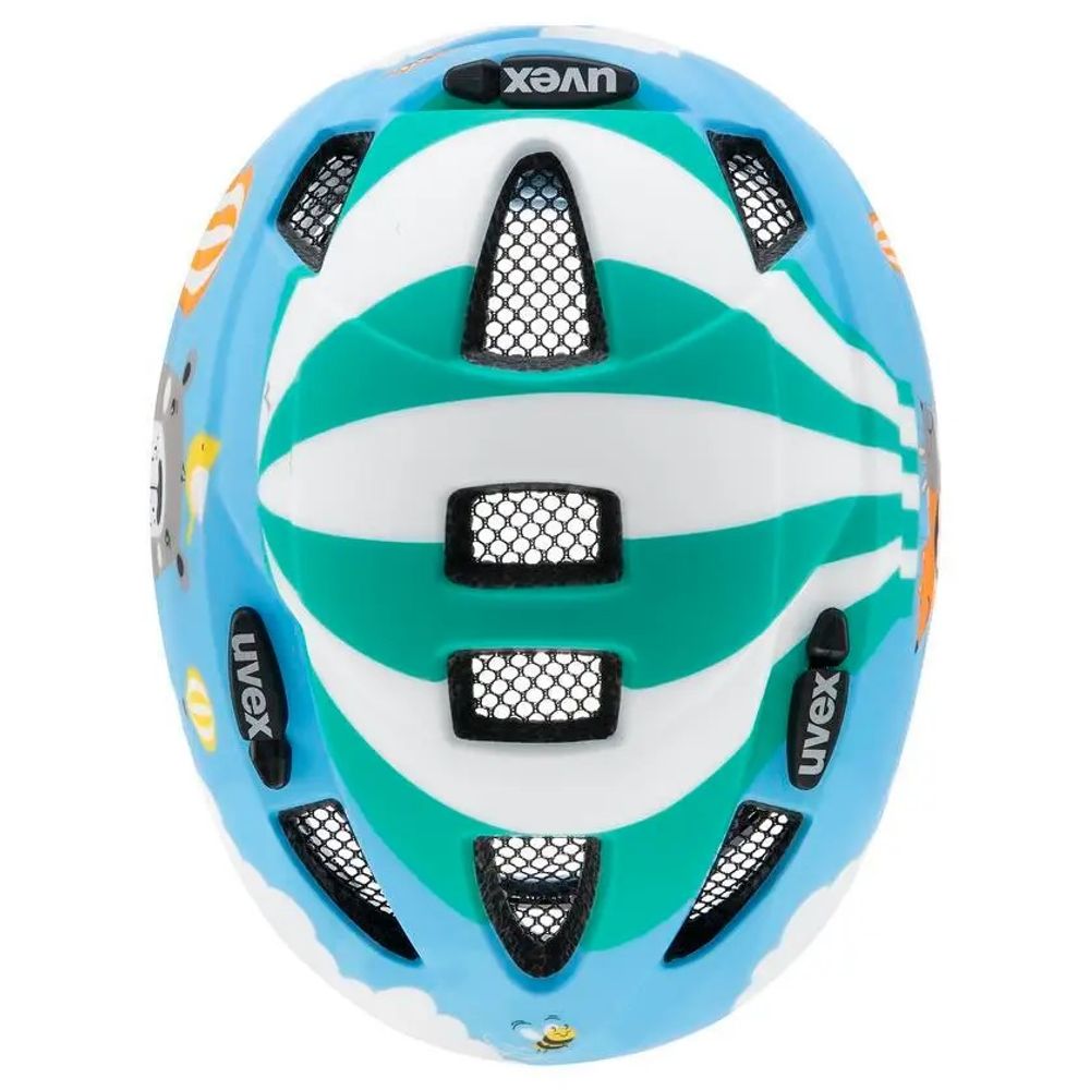 uvex kid 2 cc Kinderhelm - Ballon matt - Draufsicht